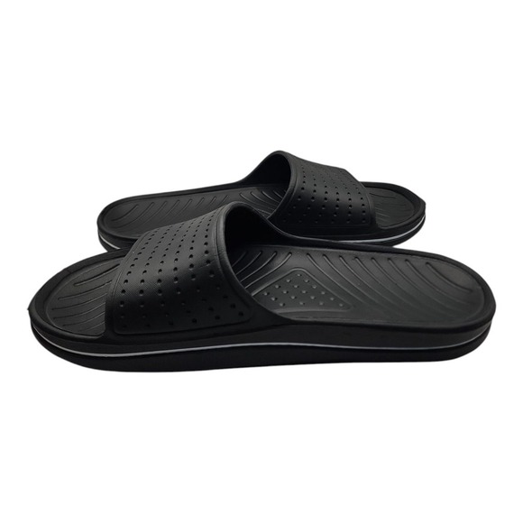 Men's Sandals Sport Brand, Black Casual Summer Used 45 EU (approx. US 11) - Picture 5 of 7